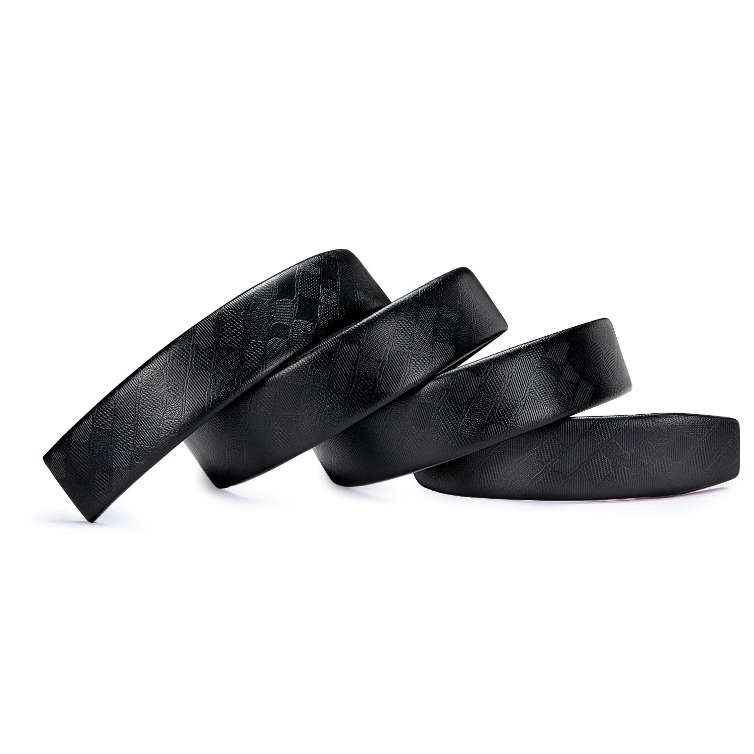 Men's Multi-Color Leather Belt 3.5cm With Automatic Buckle