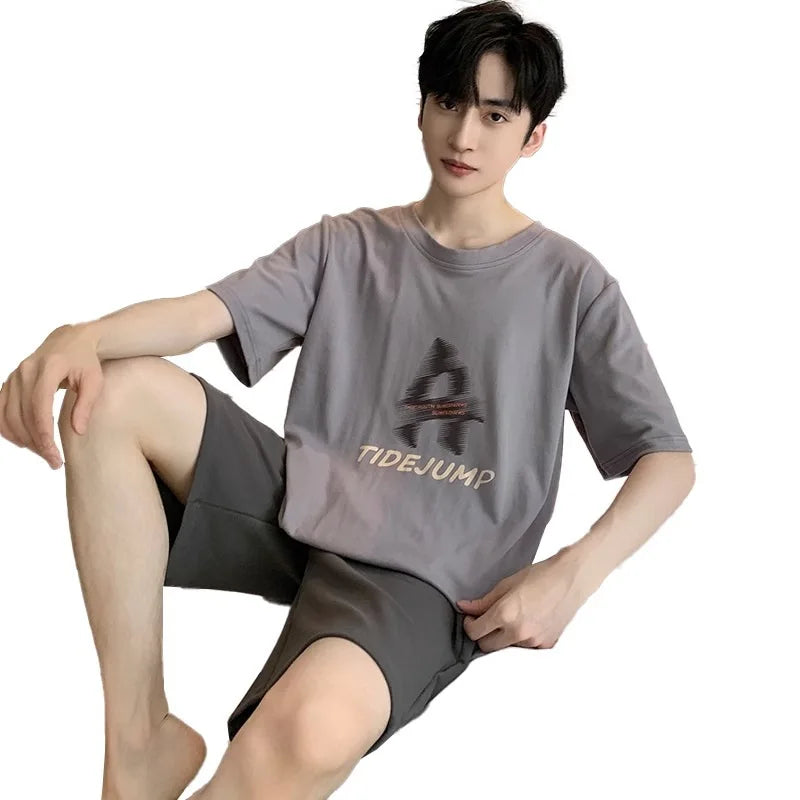 SAMWESTART Men's Modal Cotton Cool Summer Pajamas