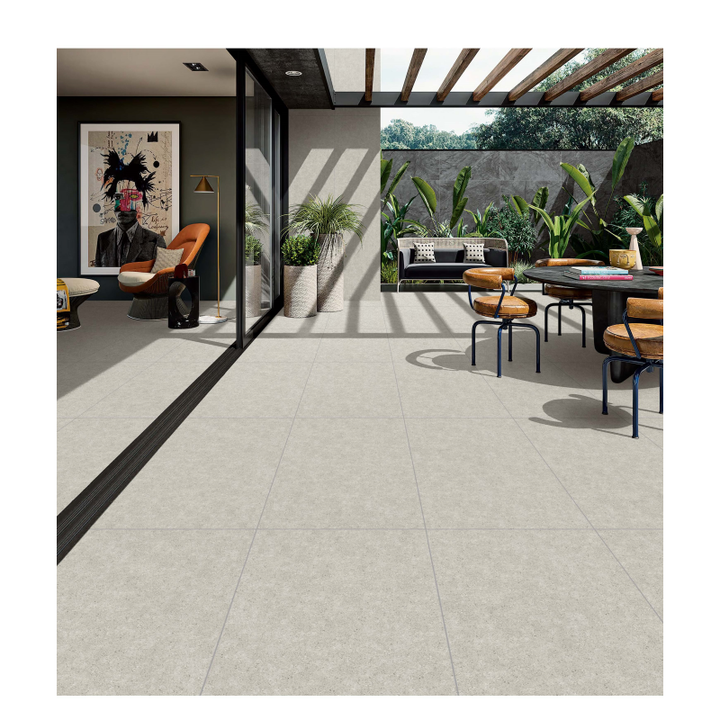 Heat Resistant Non-Slip Outdoor Wall Tiles, Ceramic Patio &amp; Balcony Matte Finish, Rustic Style 