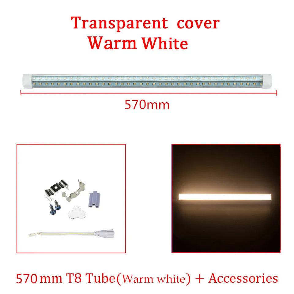 Bóng Đèn LED Tuýp T8 2FT 20W Sáng Trắng V-Shape