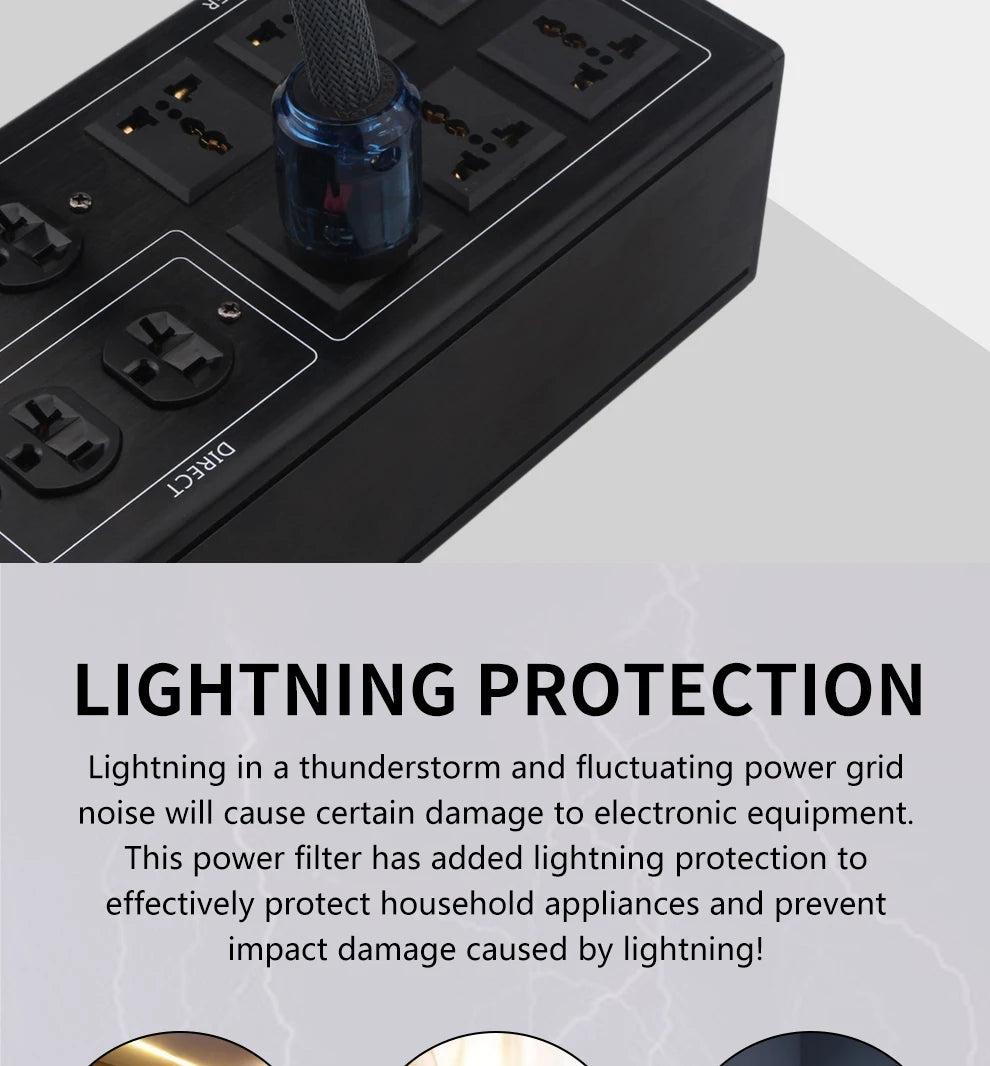 Ổ Cắm Thông Minh Hi-Fi Chống Nhiễu EMI/RFI