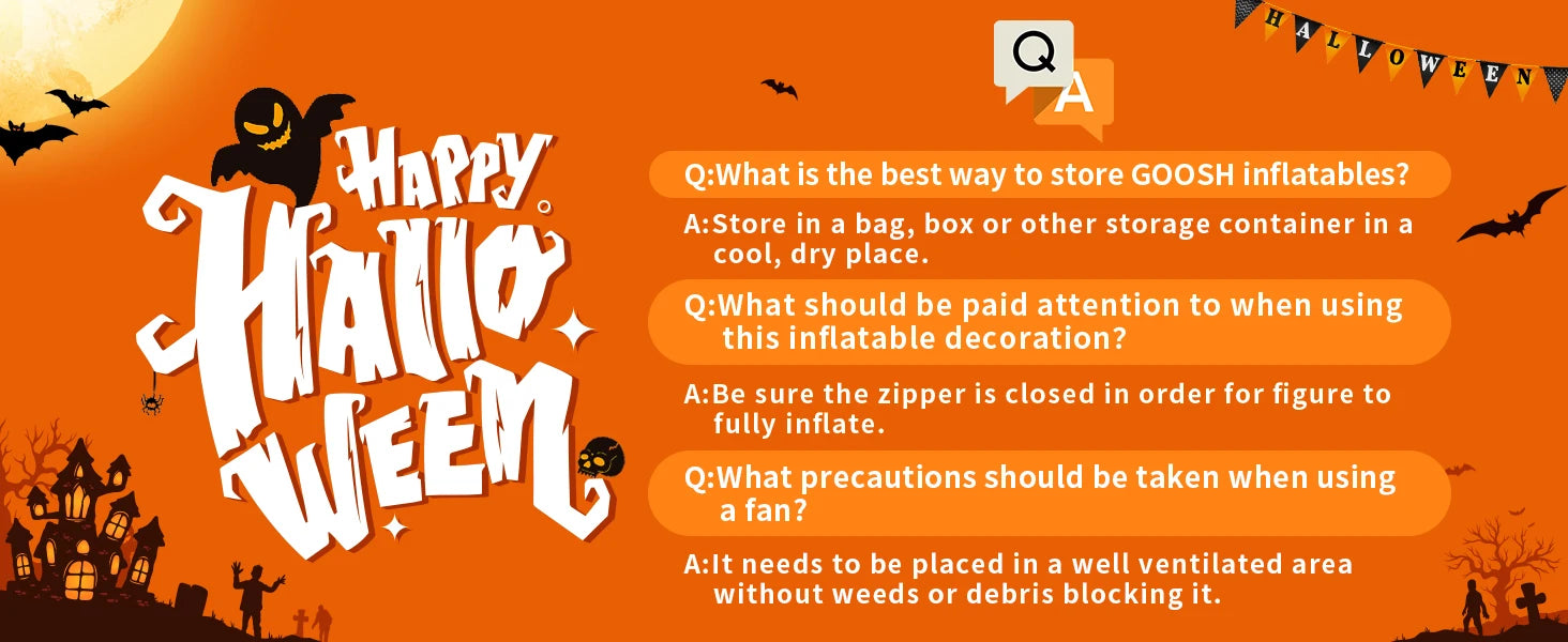 5FT LED Spider Lamp Unique Garden Halloween Decoration