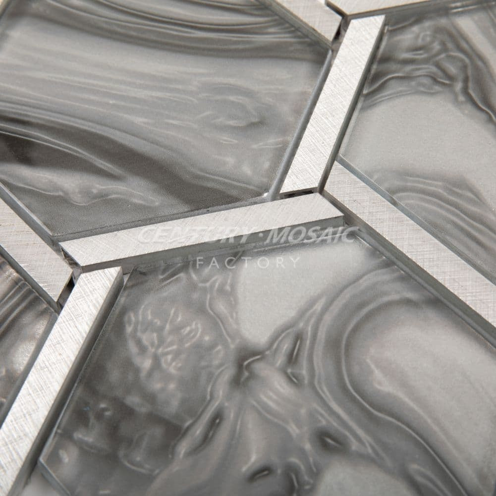 Century Mosaic Super Clear Glass Tiles