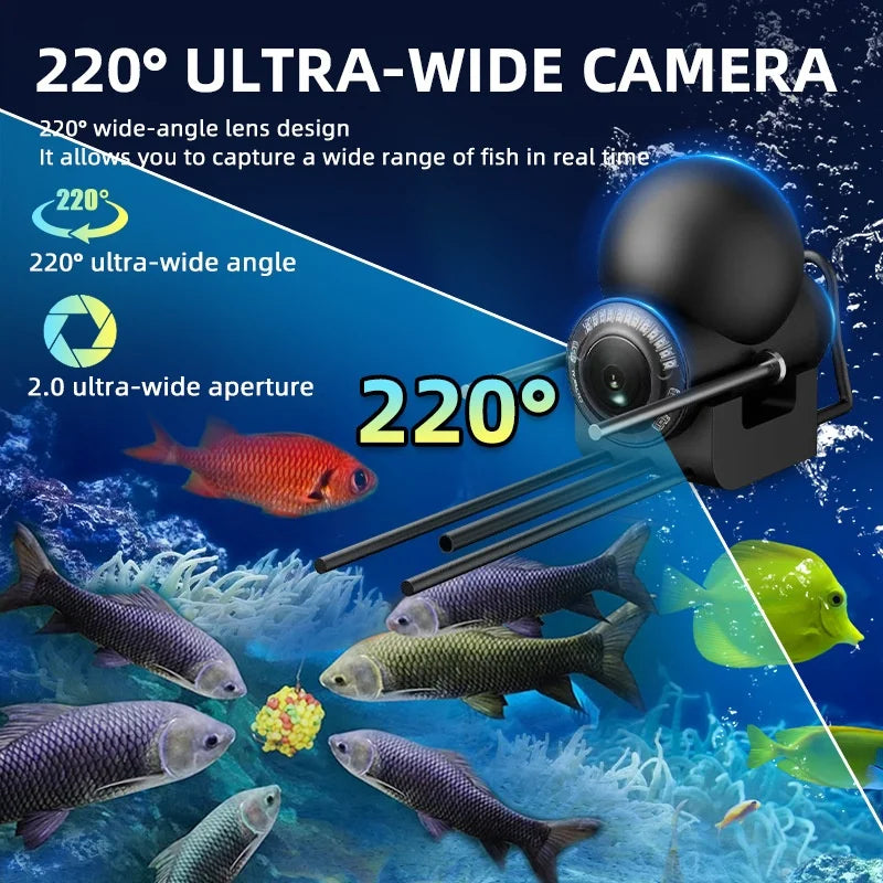 Outdoor Waterproof Fish Camera with English Support