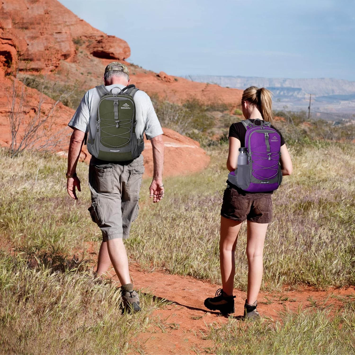 Ultralight Waterproof Sports Backpack with Back Protection