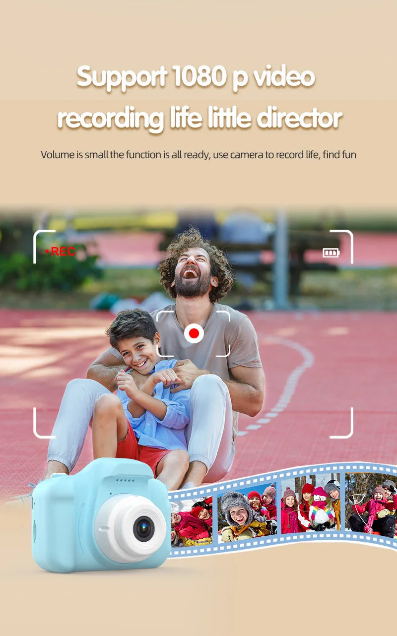 X5S HD Toy Camera for Kids - Creative Shooting &amp; Recording