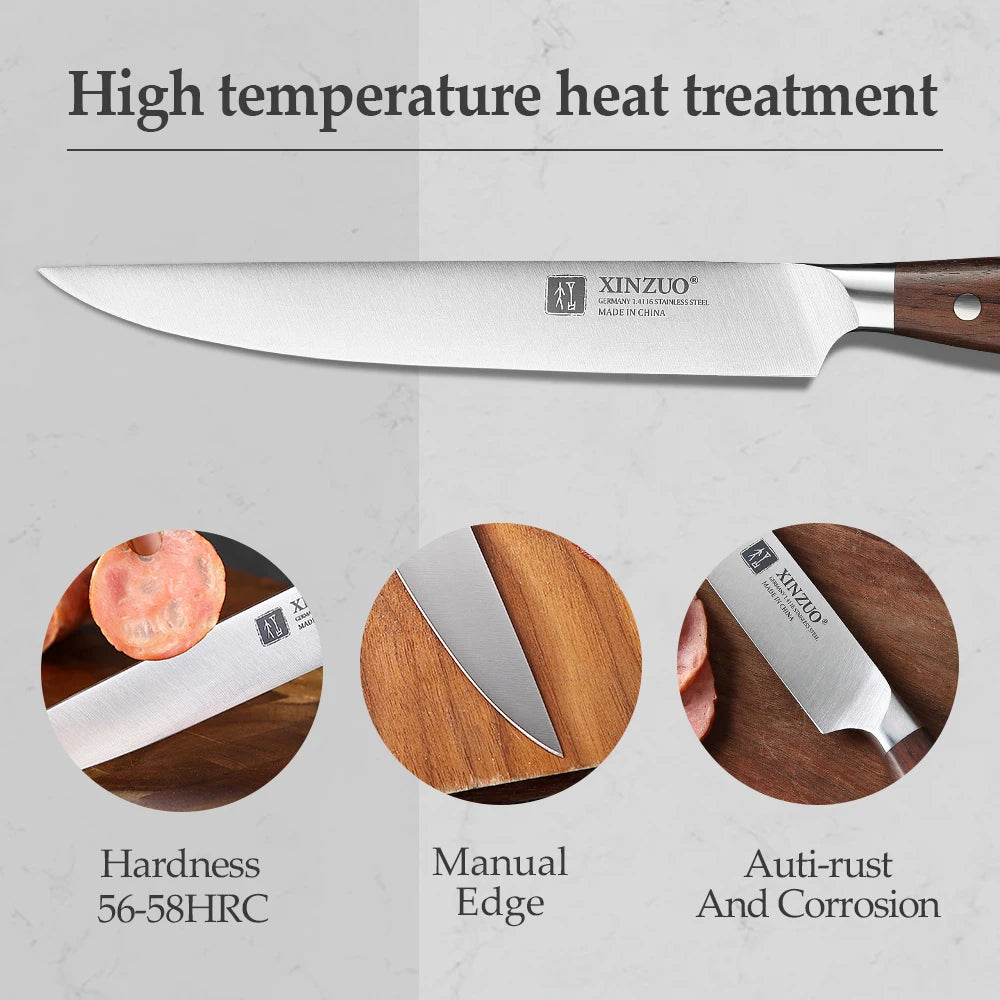 Bộ Dao XINZUO Nhà Bếp Cao Cấp - Sắc Bén & Tiện Dụng