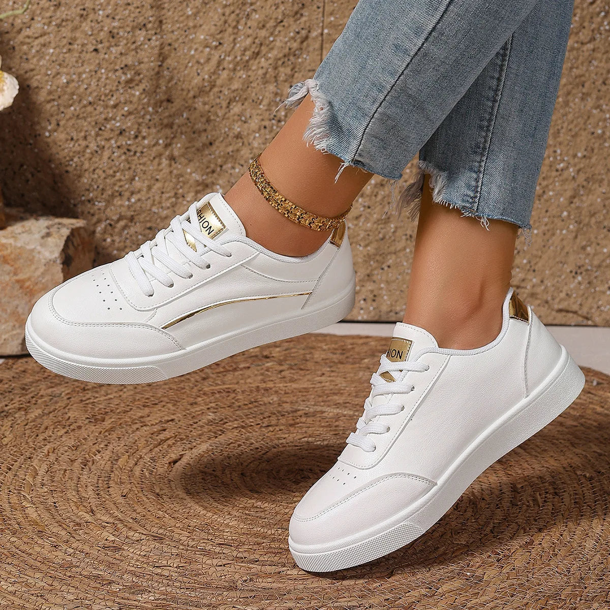 Giày Trượt Ván Nữ Chống Trượt Thoáng Khí Xuân Hui