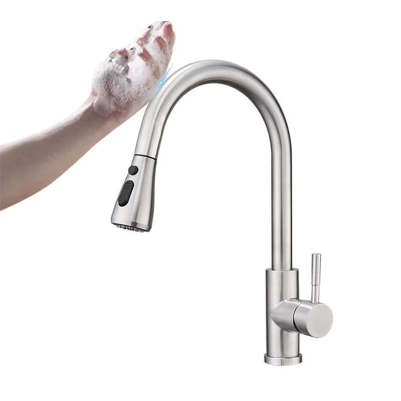 FLG Modern Smart Sensor Kitchen Faucet