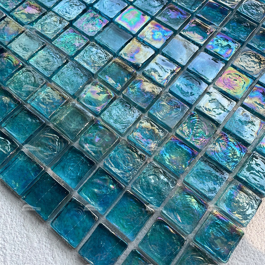 Swimming pool sauna glass mosaic tiles one stop supplier Bluwhale 