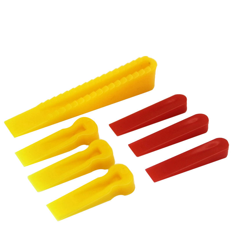 Modern design plastic tile leveling system with wedge clamp 
