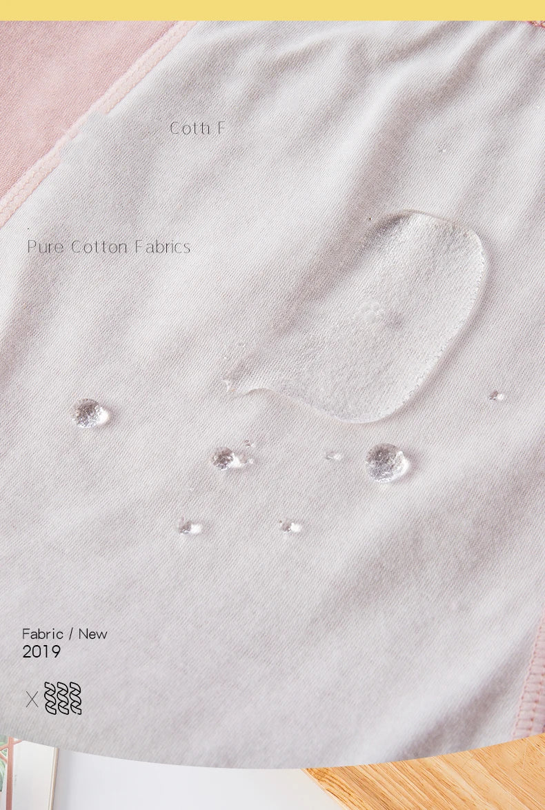 Anti-leak, breathable, cotton menstrual panties