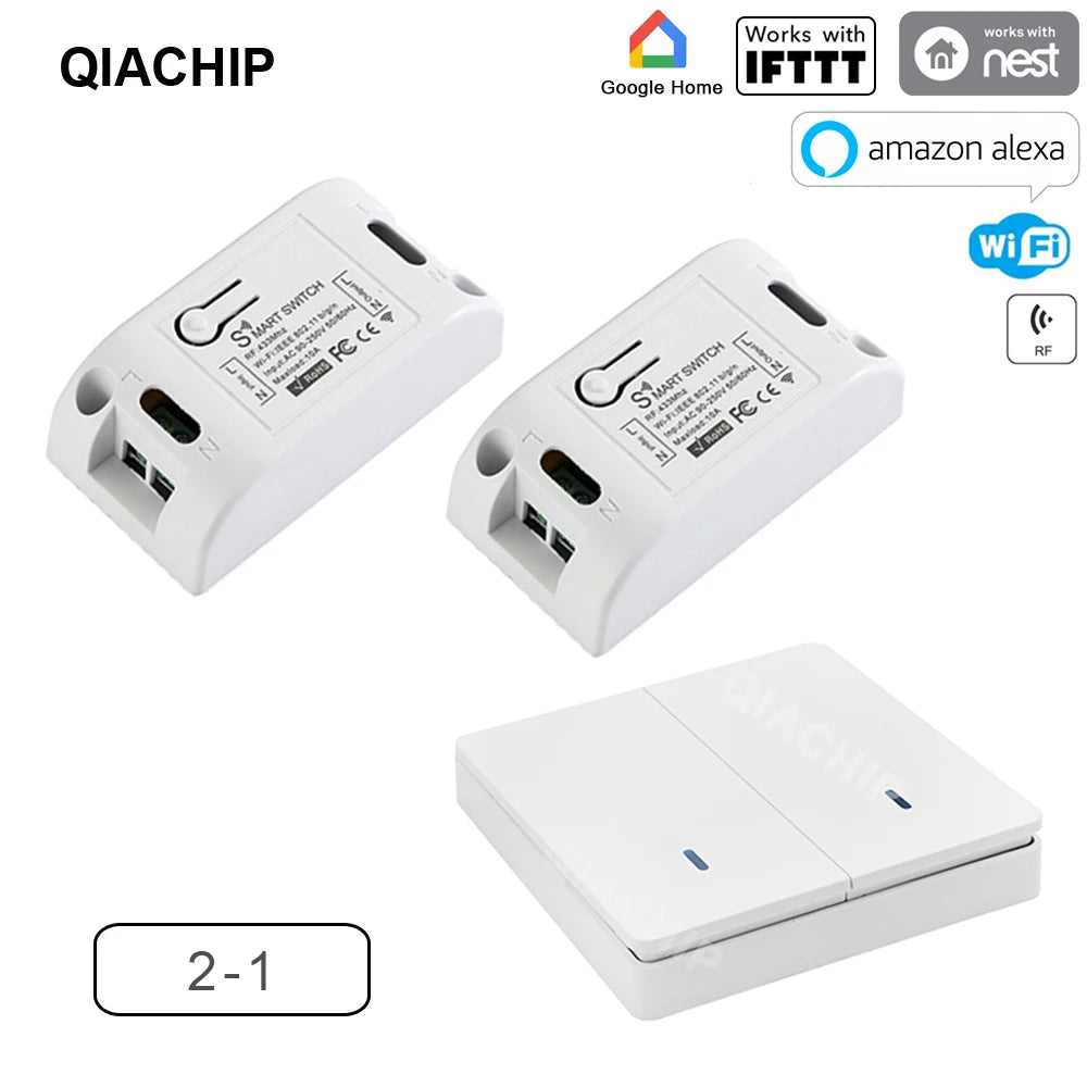 Tuya RF 433MHz Alexa WiFi Smart Switch