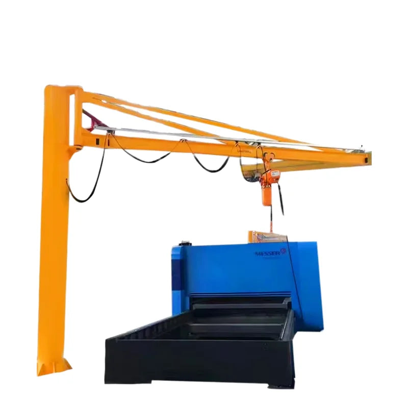Factory Direct Jib Handling Piedra Elevador Wholesale Sheet Metal Cantilever Crane Vacuum Stone Suction Lifter Steel Pump
