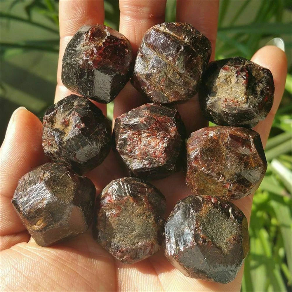 Natural Red Garnet Raw Stone 100g - Healing Mineral