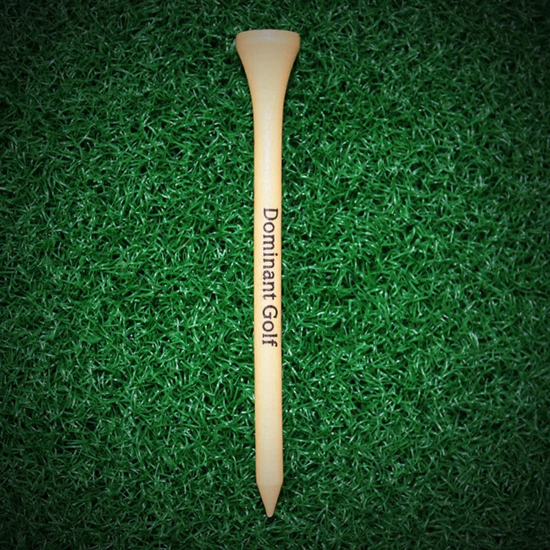 Maple Golf Wood Tee - Printed Brand Logo