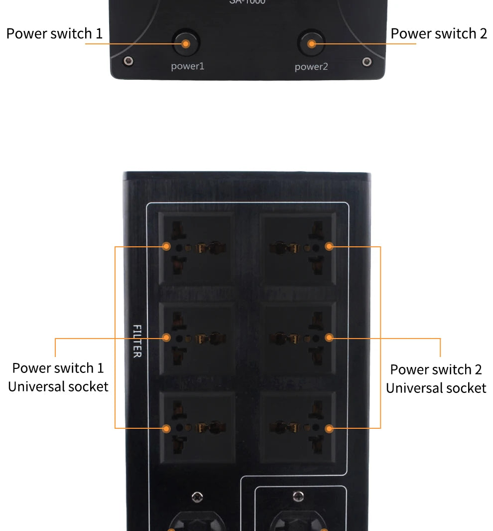 Ổ Cắm Thông Minh Hi-Fi Chống Nhiễu EMI/RFI