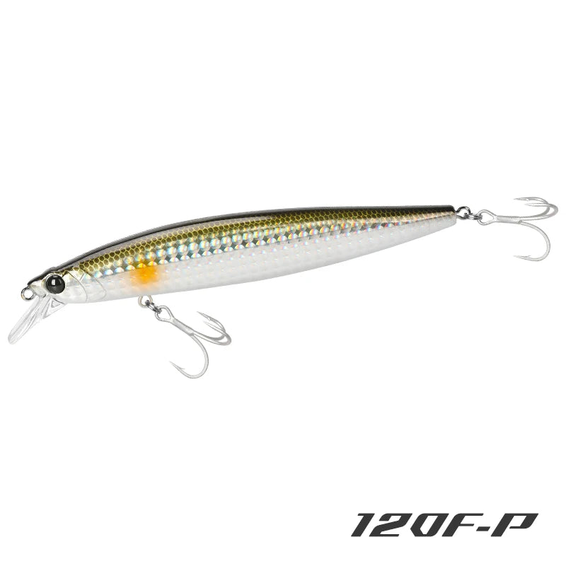 TSURINOYA 120F Ultra-long Casting Floating Minnow Saltwater Fishing Lure STINGER 120mm 19g Range 30-100cm Artificial Hard Baits