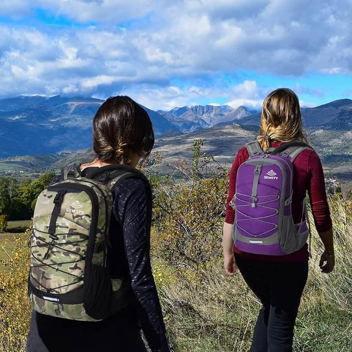 Men Women Fashion 20L Waterproof Hydration Backpack Good Quality Outdoor Hiking Gear with Raincoat