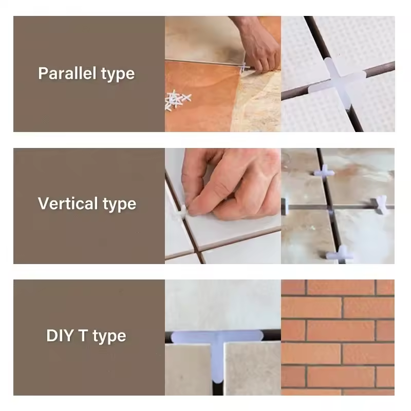 High Quality Brick Wedge Block PP Plastic Ceramic 1.5mm 