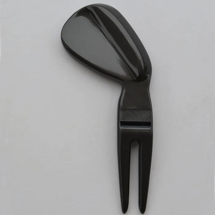 Golf Grass Repair Tool Zinc Alloy Glossy Black Ready To Ship