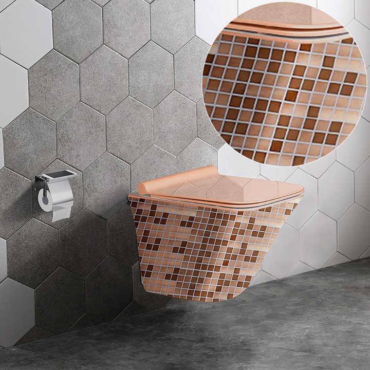 New Products Sanitary Ceramic Toilets Wall-hung Toilets Bathroom Wall-mounted Toilets 