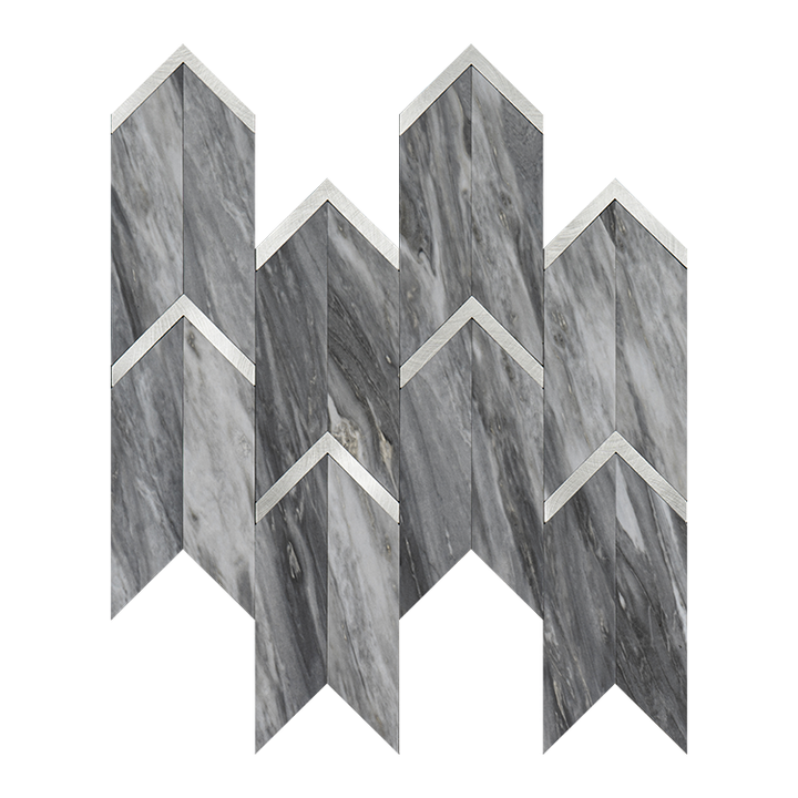 Factory Price Easy DIY Crafts Self Adhesive Peel and Stick Aluminum Mosaic Living Room Wall Panels 