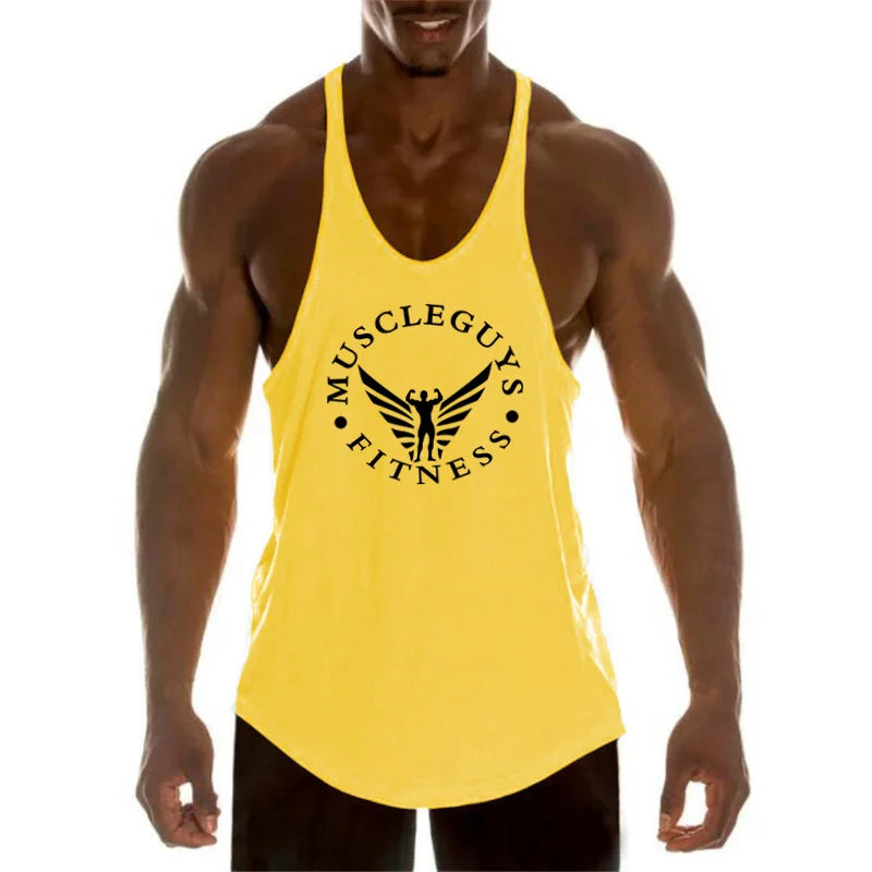 Men's Gym Tank Bodybuilding Sports Style Shirt