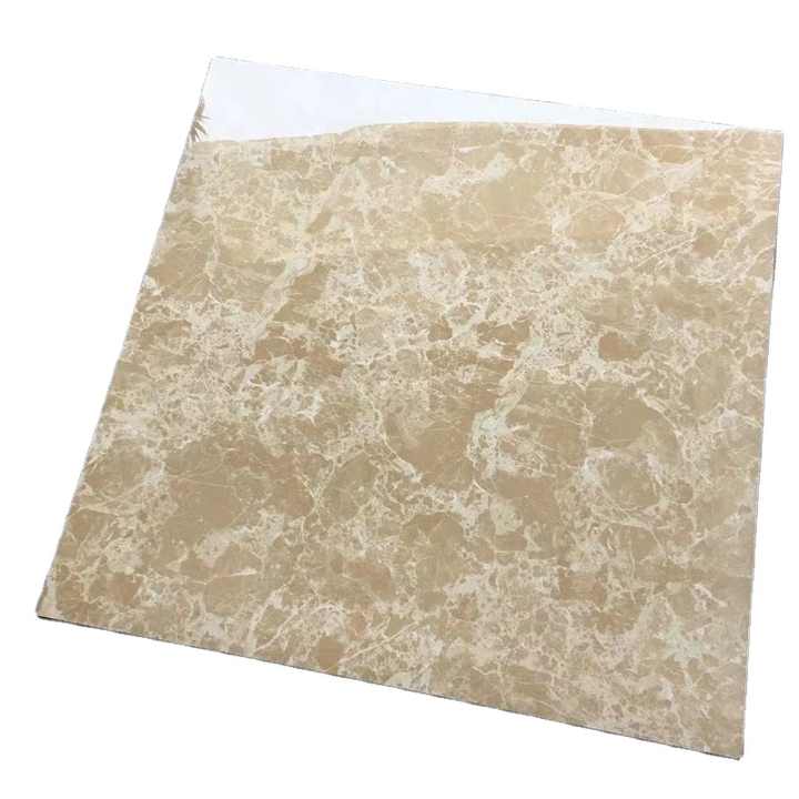 Beata Hot Sale 60x60 Modern Style Standard Porcelain Gray Glossy Ceramic Tiles for Floors 