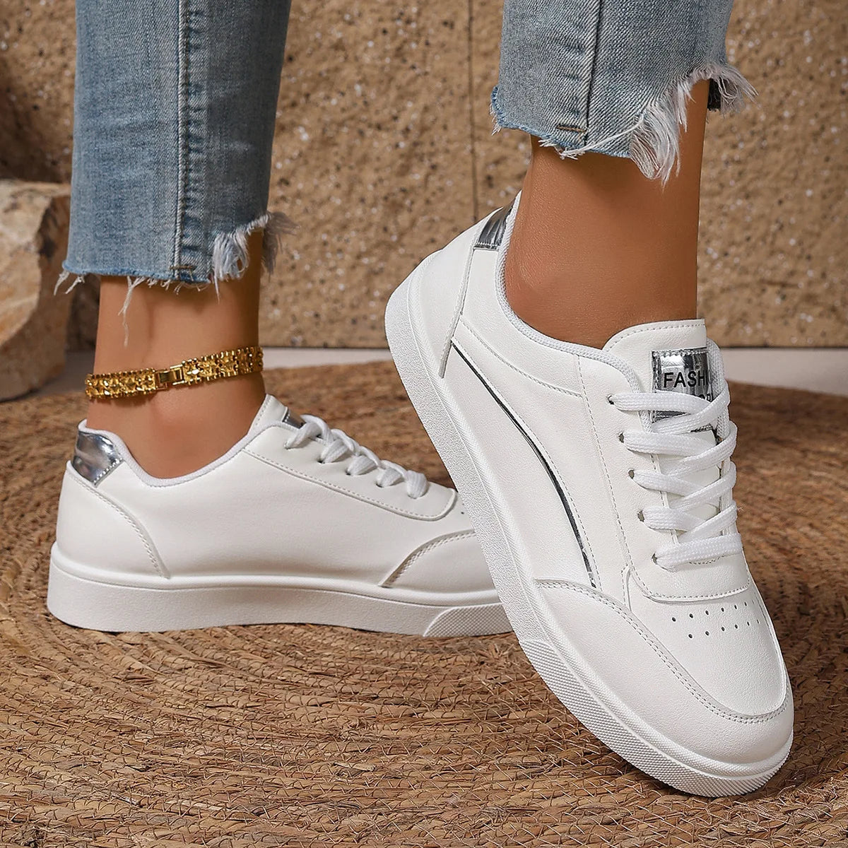 Giày Trượt Ván Nữ Chống Trượt Thoáng Khí Xuân Hui