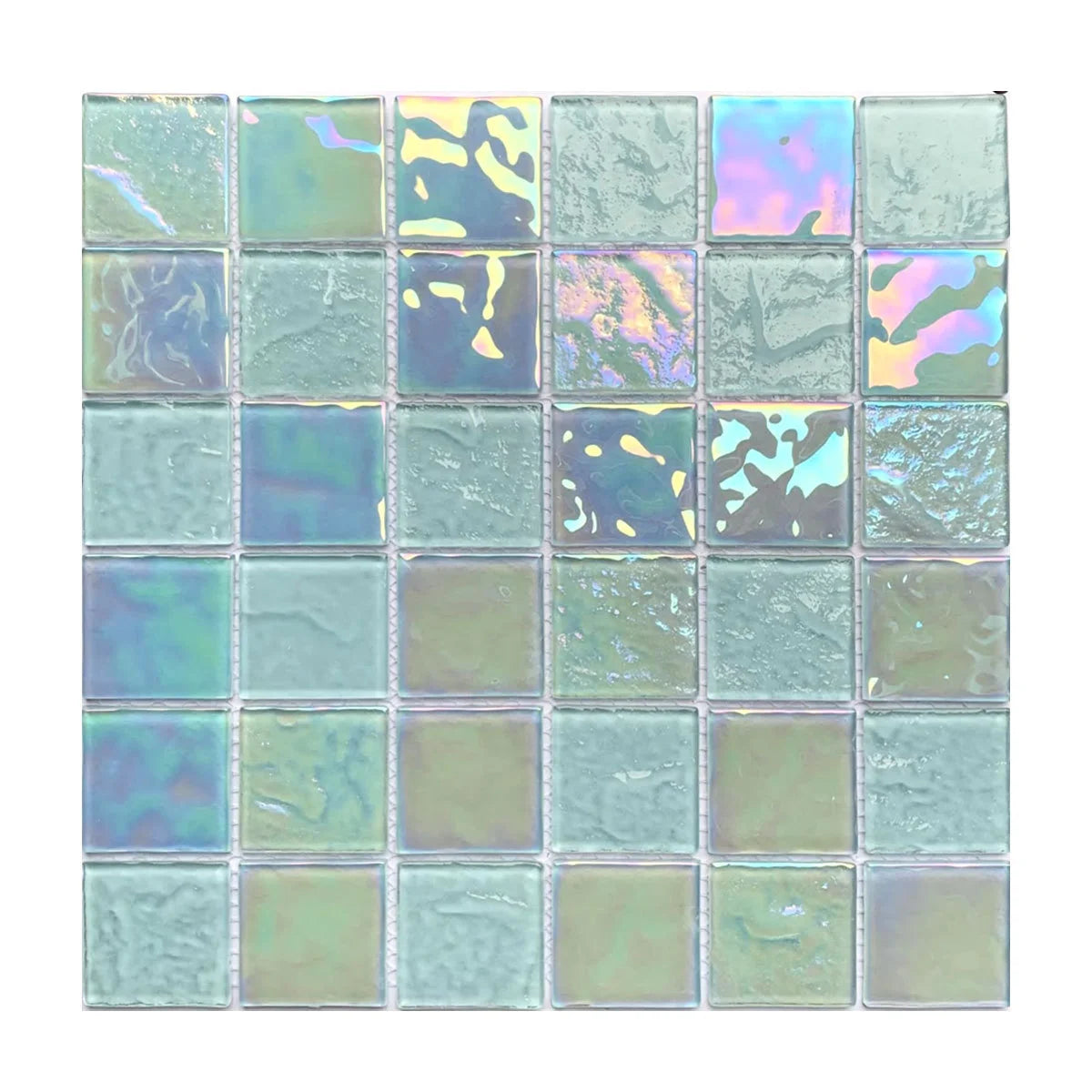 Green Gem - Modern Glass Bricks for Kitchen &amp; Swimming Pool