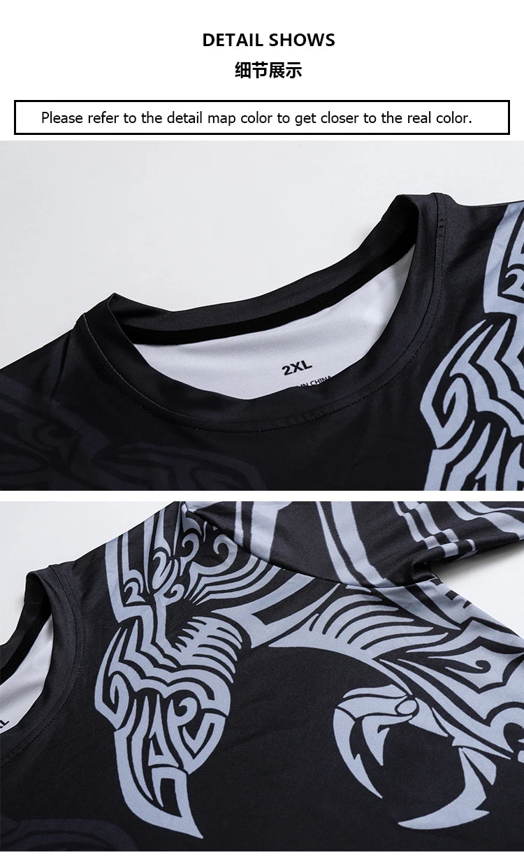 Men's Long Sleeve Bodycon Gym Sports T-Shirt