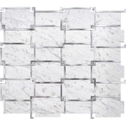 3mm thick self adhesive aluminum composite wall panel, mosaic for living room 
