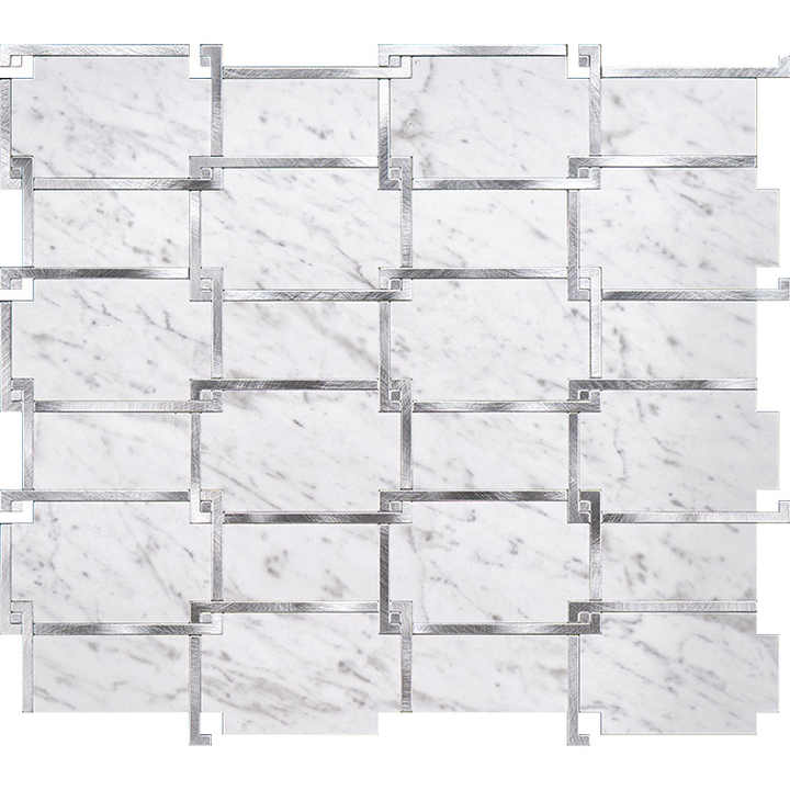 3mm thick self adhesive aluminum composite wall panel, mosaic for living room 