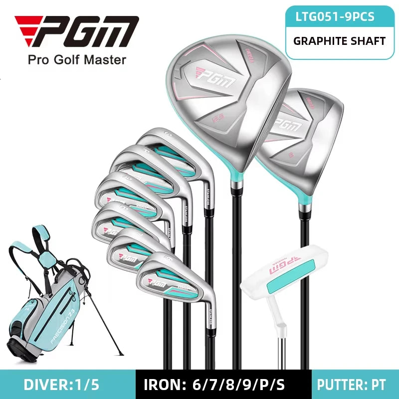 Bộ Gậy Golf Nữ PGM Cao Cấp Tùy Chỉnh Graphite & Steel