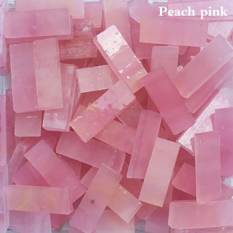 Thanh Mosaic Kính Tái Chế 7x21mm Trang Trí DIY 1000g