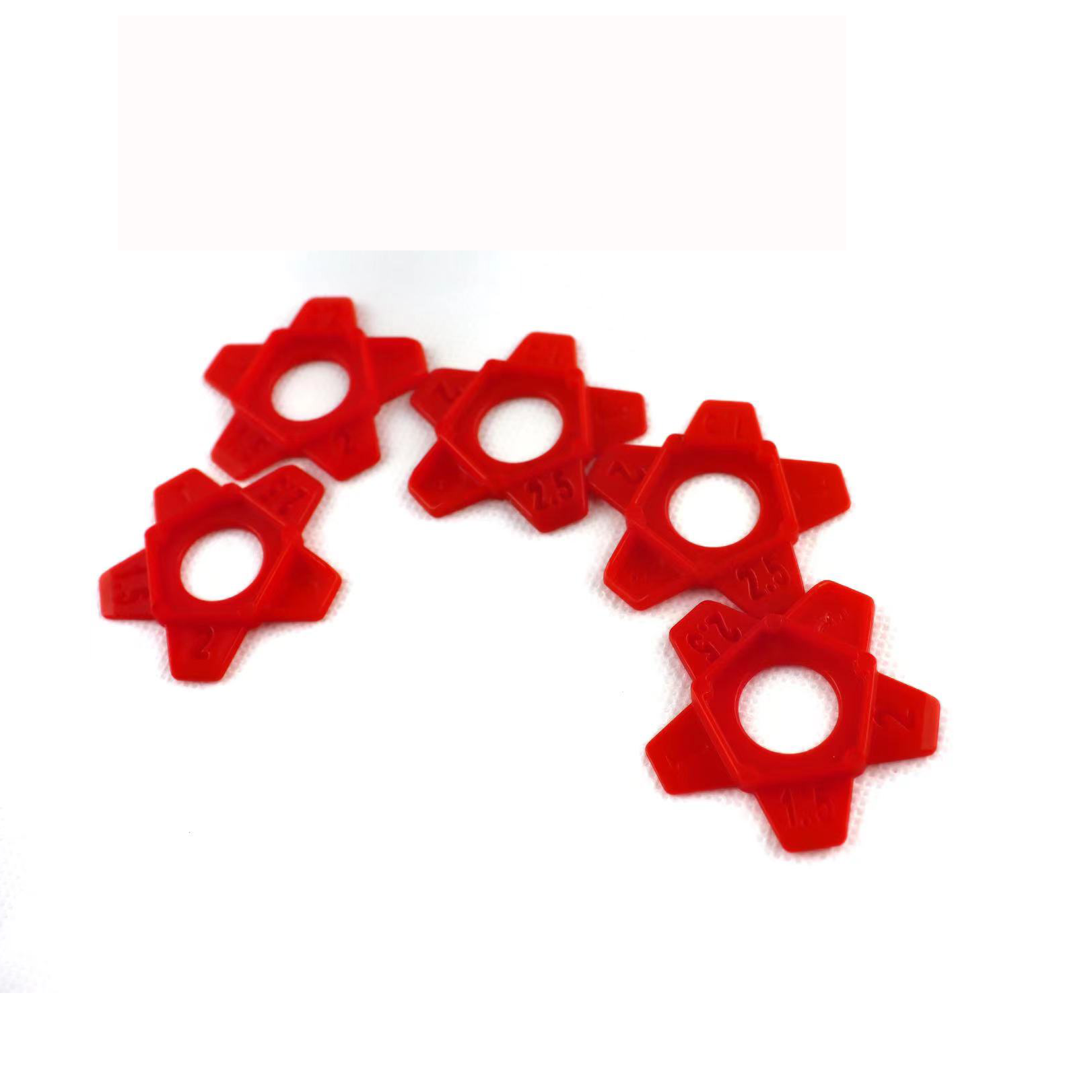 Multi-purpose, reusable, high quality plastic pads for floor tiles 