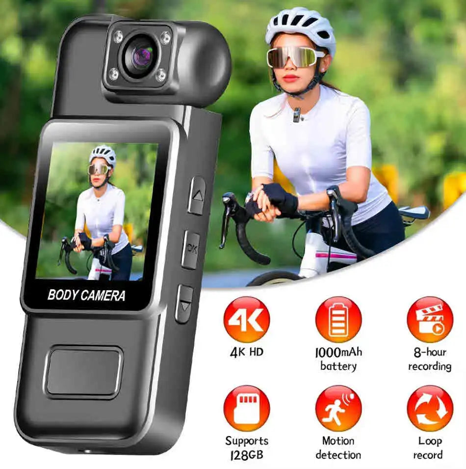 Mini Cam 4K Ultra HD - Quay đêm, WiFi, Thể thao - Daisan Mart