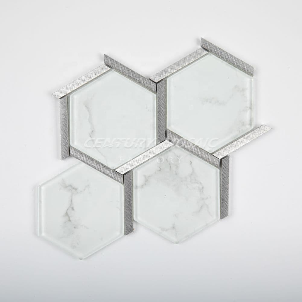 Century Mosaic Super Clear Glass Tiles