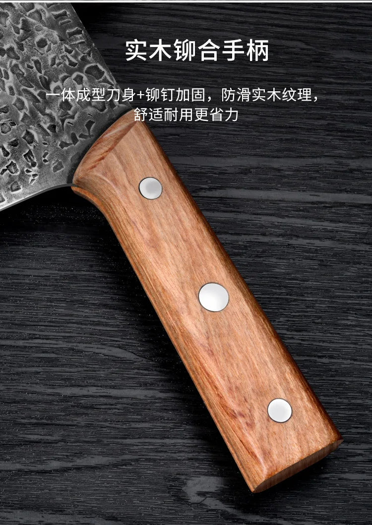 Dao Bếp Thép Rèn Thủ Công - Sắc Bén và Đa Năng