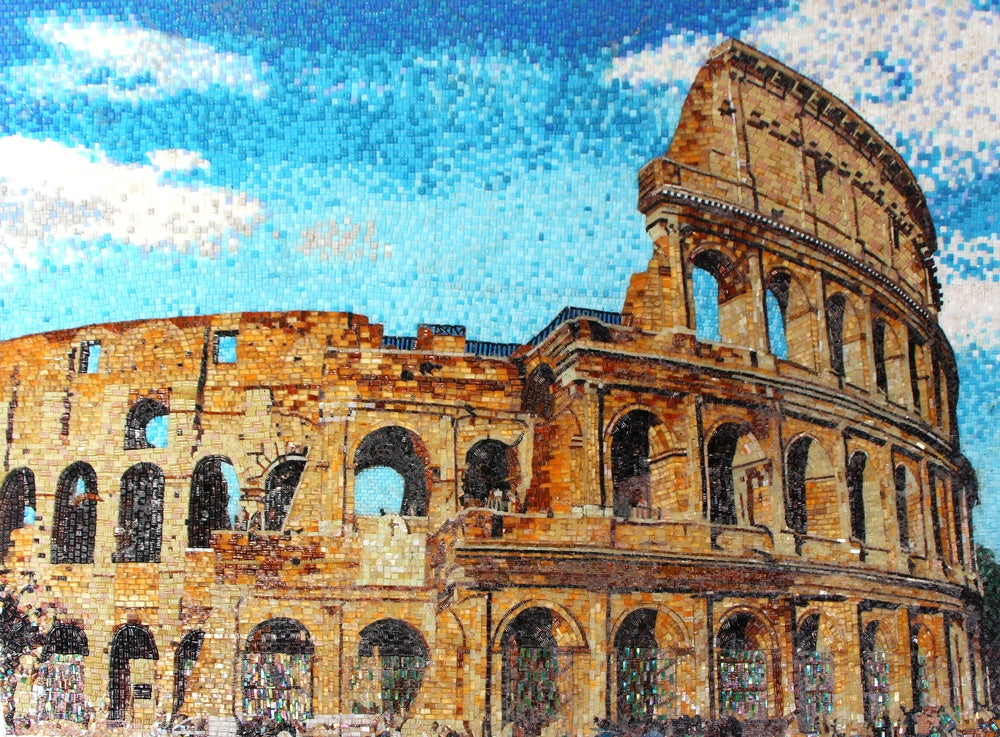 mOSAIC multicolor patterned wall mosaic tiles custom handmade 