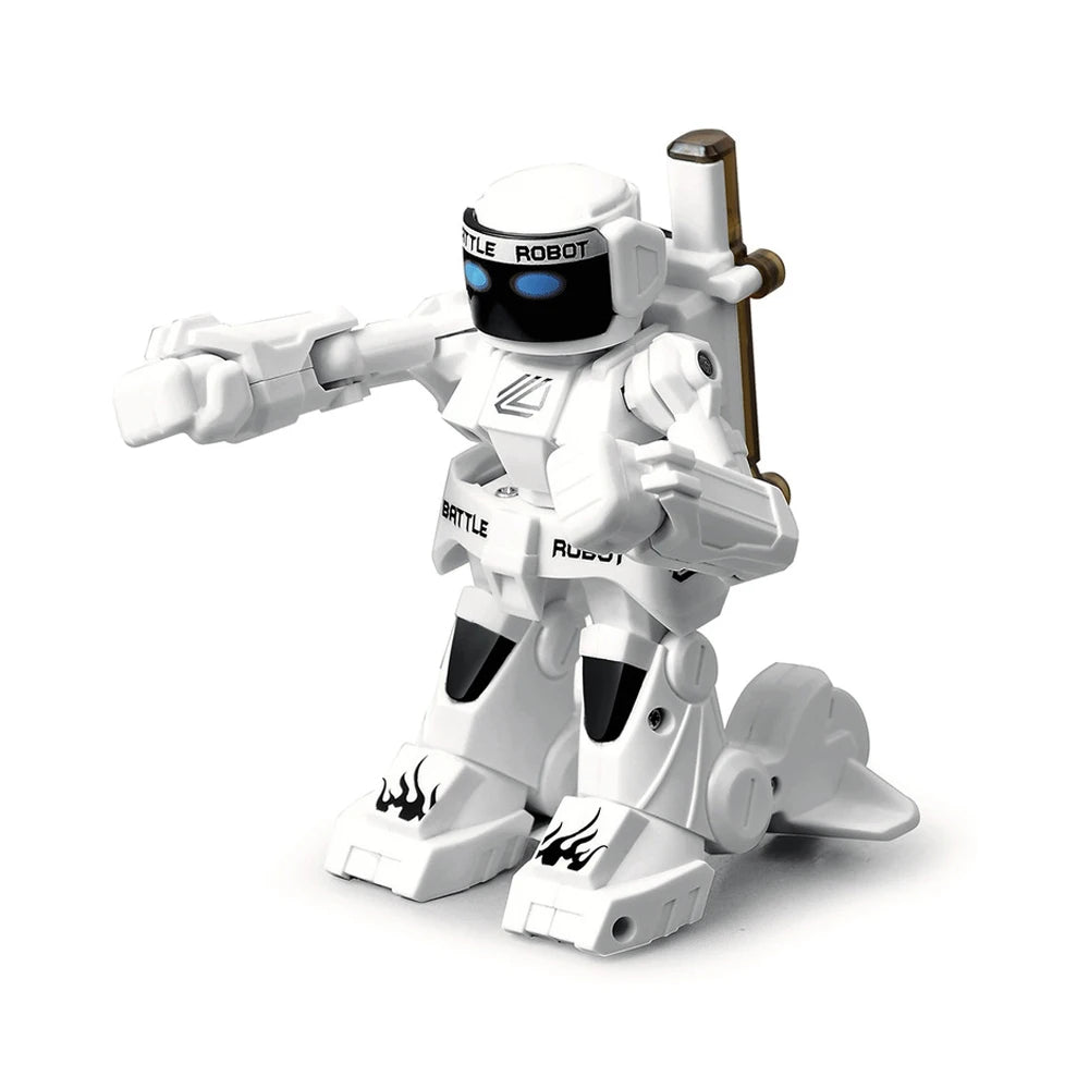 RC Robot Battle Boxing Robot Toy Remote Control Robot 2.4G Humanoid Fighting Robot with Two Control Joysticks Toys for Kids Gift - Daisan Mart