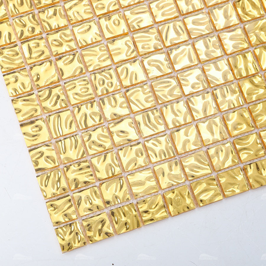 Bluwhale Swimming Pool Tiles 15x15mm High-end Spa Water Line 