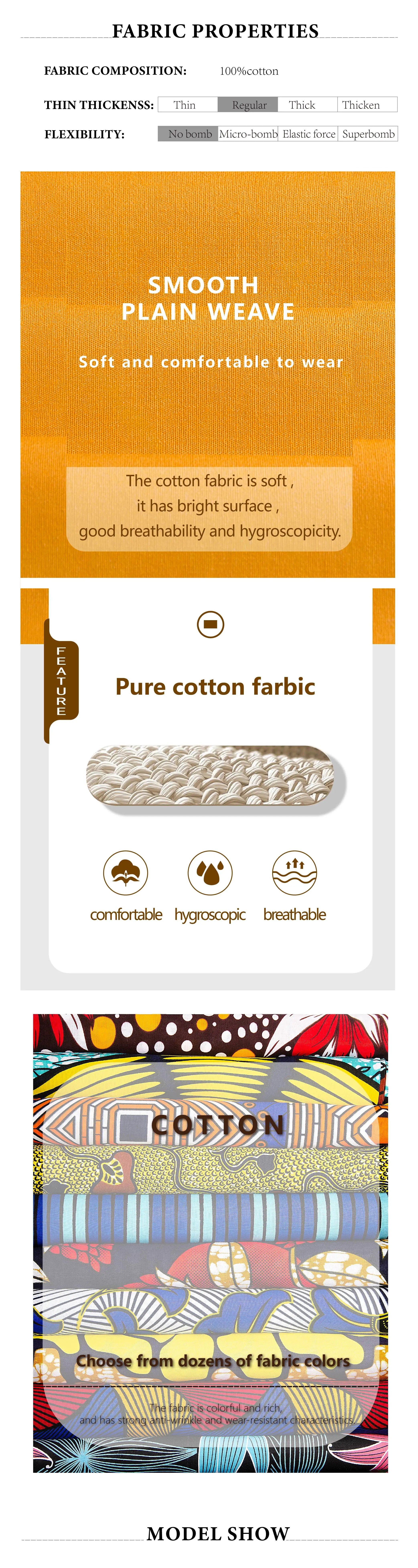 Women's Cotton Ankara Skirt S1827008 - African Style