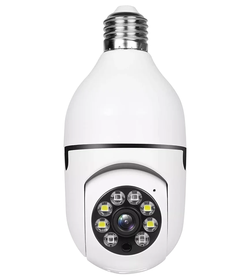 360° Full HD 2MP Super Sharp WiFi Camera Bulb
