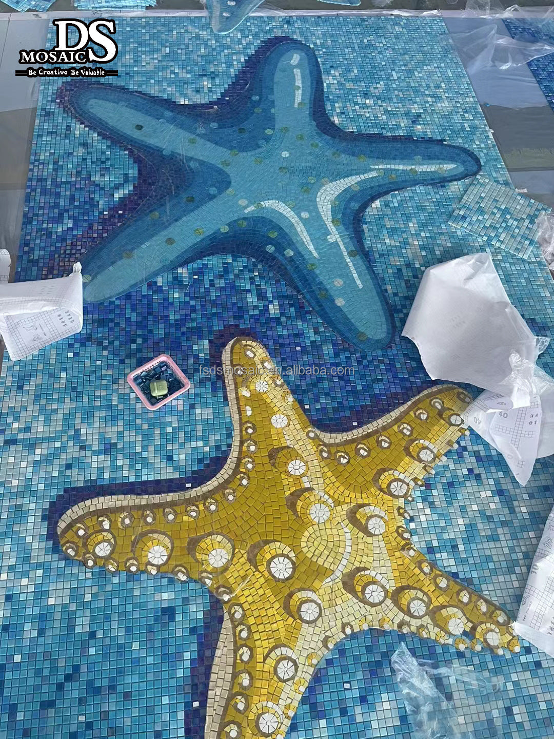 Star Fish Sea Turtle World of Art 
