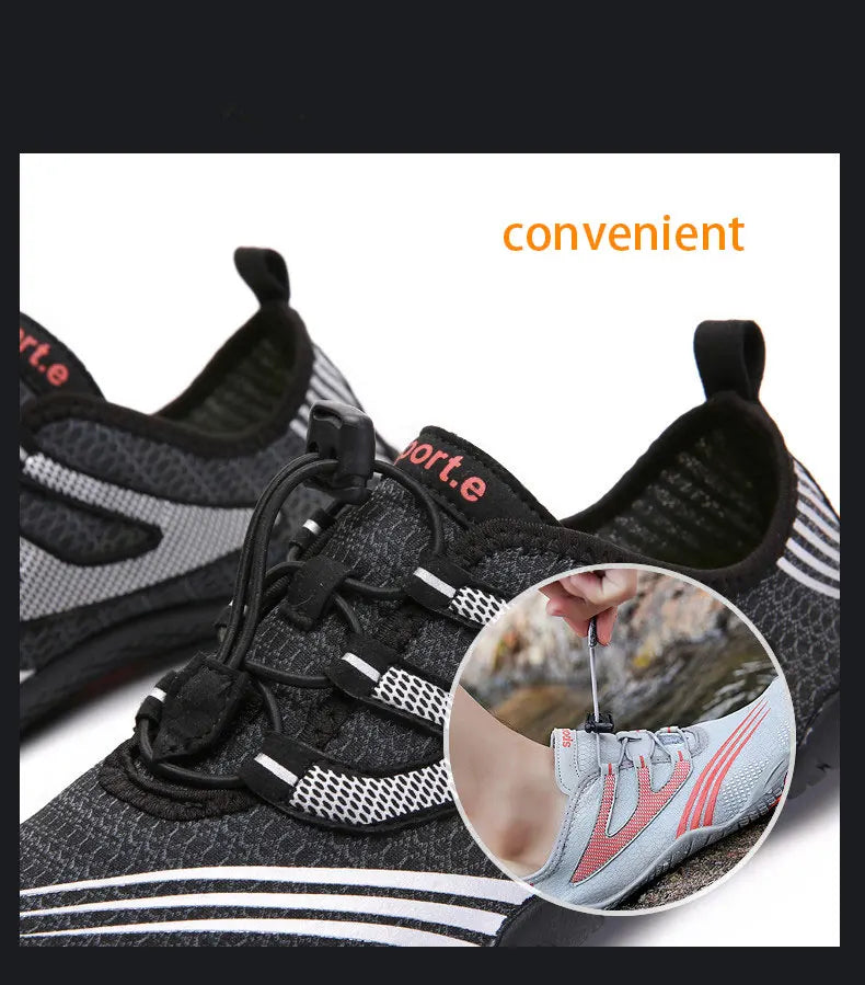 Giày Lội Nước Unisex Nhanh Khô, Nhẹ, Chống Trượt