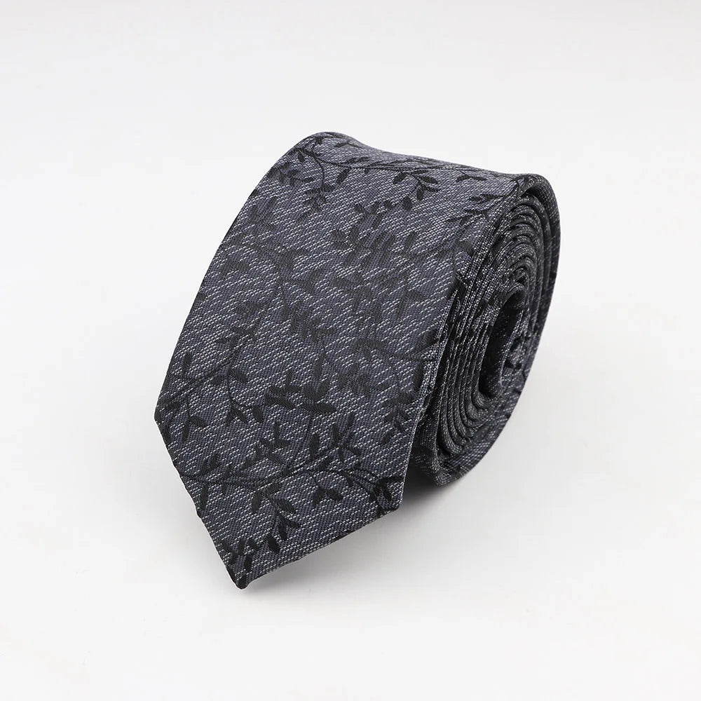 Cà Vạt Nam Công Sở Họa Tiết Thanh Lịch 6cm