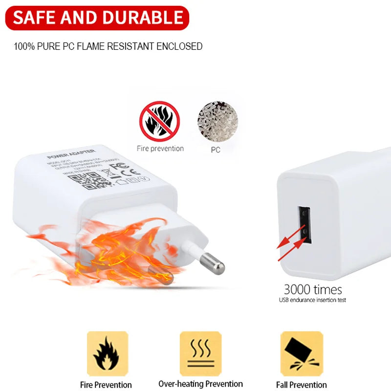 Sạc Nhanh USB 5V 3A Cho Huawei & Honor Type C