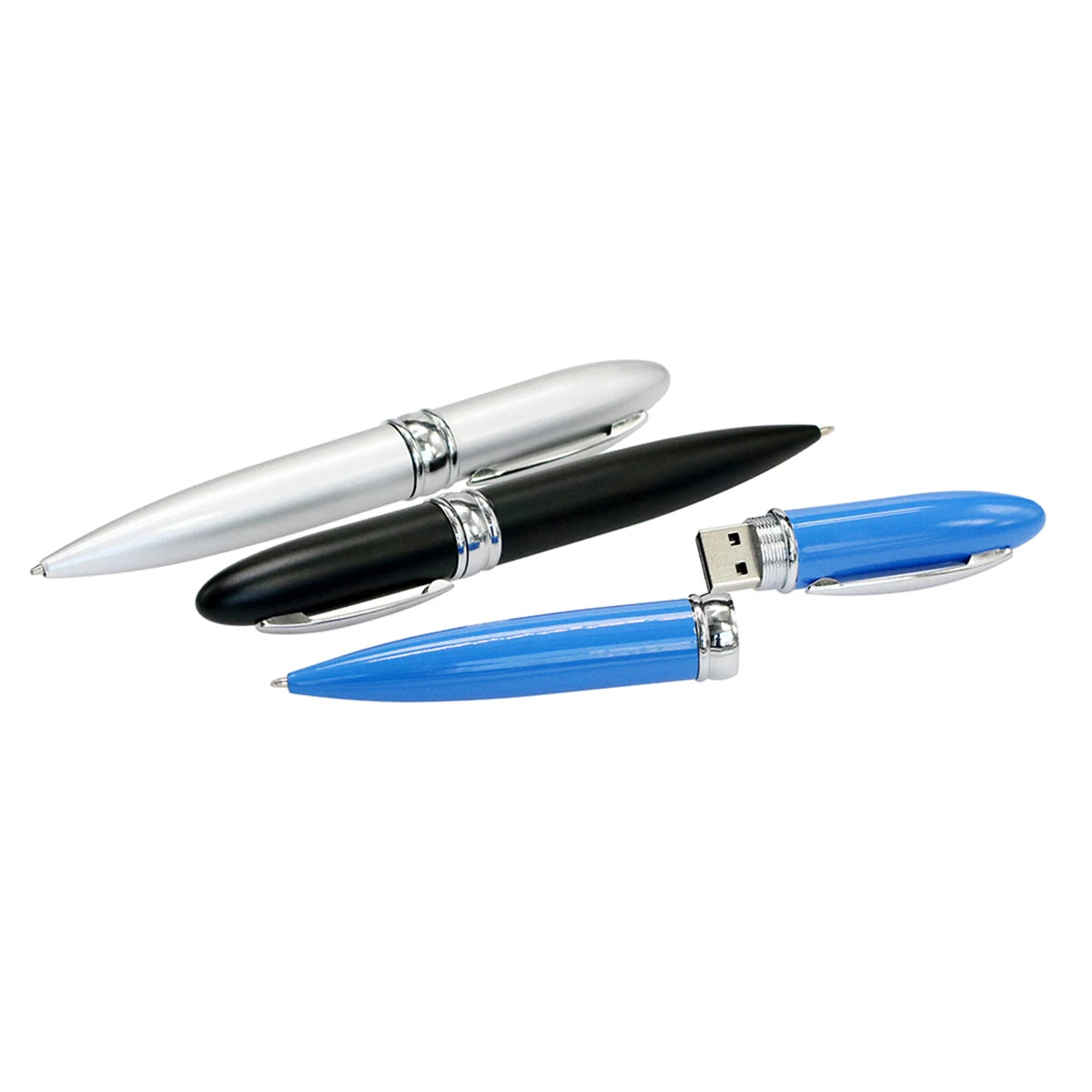 New Ballpoint Pen Model USB Flash Drive USB 2.0 Pen Drive Memory Stick Disk 8GB 16GB 32GB 64GB 128GB 256GB Pendrive Student Gift